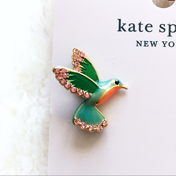 Kate Spade Scenic Route Hummingbird Stud Earrings - Picture 4 of 6